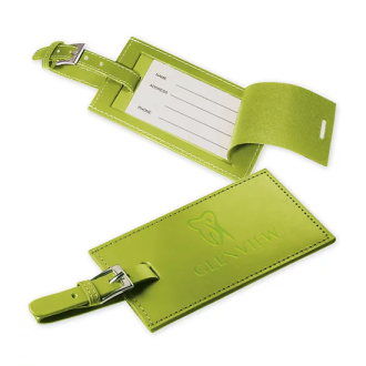 Custom Printed Whitney Rectangular Luggage Tag