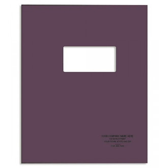 Punch & Bind Cover with Window