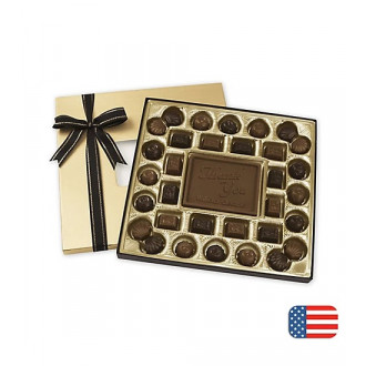 Solid Milk Chocolate Gift Box - 20 oz.