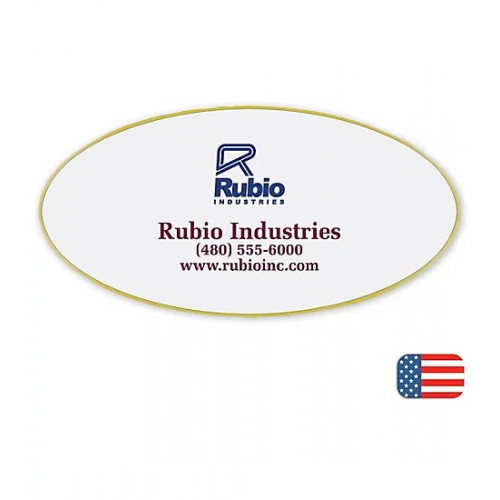 Oval Name Badges Oval Name Badges