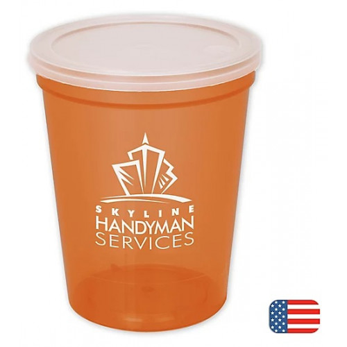 16-oz. Stadium Cup w/lid 