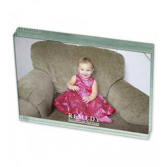 Atrium Glass Desk Frame - Large