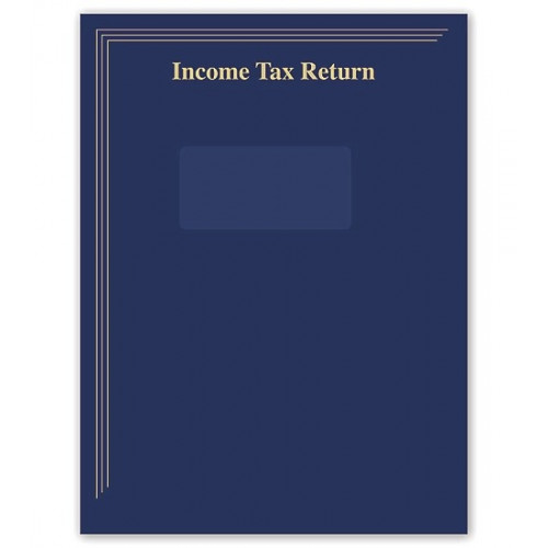 Tax Folder with Window Tax Folder with Window