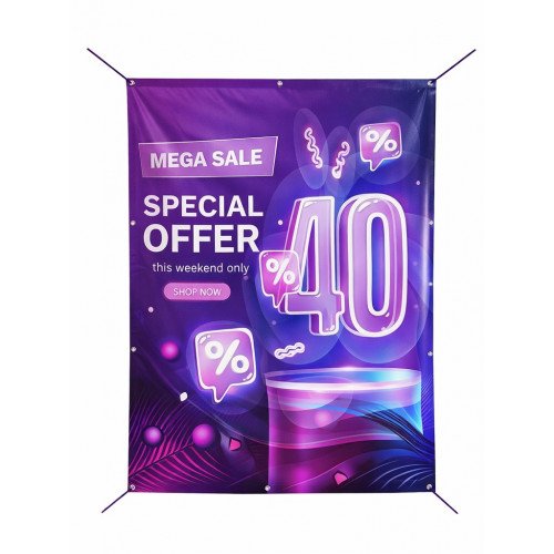 Custom Ultra Premium Vinyl Banners - new 