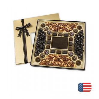 Premium Confection Assortment with Truffles 36 oz Dark Choc