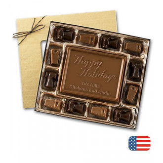 8 oz. Contractor Themed Milk Chocolate Truffles