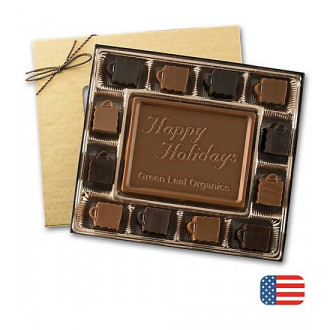 8 oz. Retail Themed Milk Chocolate Truffles