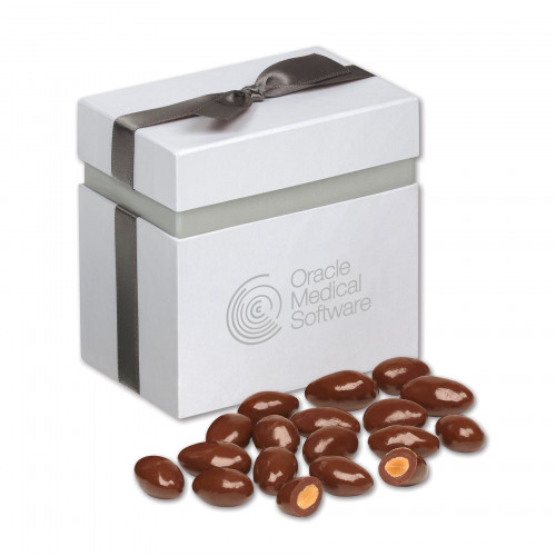 Milk Chocolate Covered Almonds in Elegant Treats Gift Box 