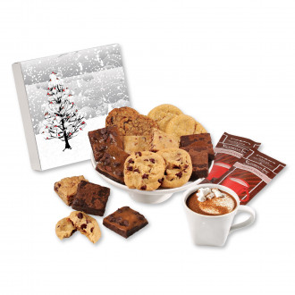 Gourmet Cookie & Brownie Gift Box with Cardinals Sleeve