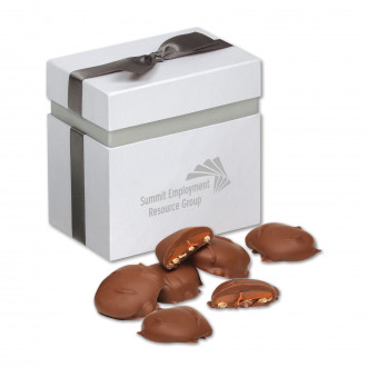 Caramel Pecan Clusters in Elegant Treats Gift Box
