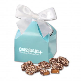 English Butter Toffee in Robin's Egg Blue Classic Treats Gift Box