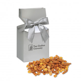 SALE - Sweet & Salty Mix in Silver Premium Delights Gift Box