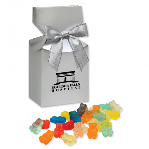 Gummi Bears in Silver Premium Delights Gift Box 