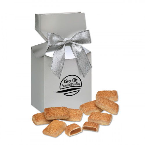 SALE - Cinnamon Churro Toffee in Silver Premium Delights Gift Box 