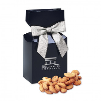 SALE - Extra Fancy Cashews in Navy Premium Delights Gift Box