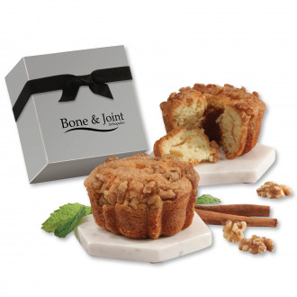 Single-Serve Cinnamon Walnut Coffee Cake
