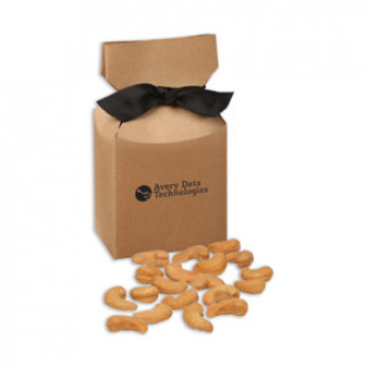 SALE - Extra Fancy Cashews in Kraft Premium Delights Gift Box