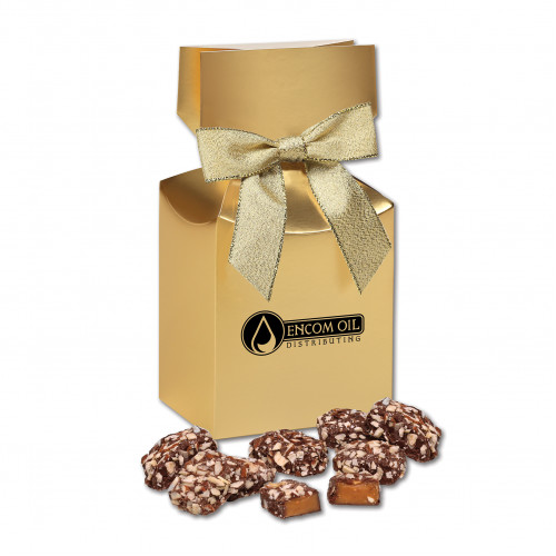 English Butter Toffee in Gold Premium Delights Gift Box 
