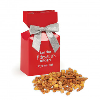 SALE - Sweet & Salty Mix in Red Premium Delights Gift Box