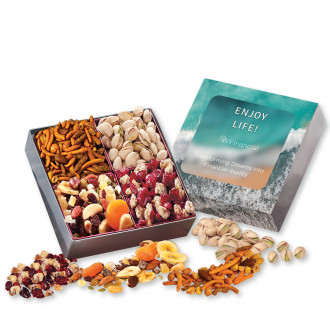 Full Color Gift Box with Gourmet Treats