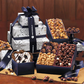 SALE - Snowflake Celebration Tower