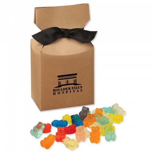 Gummi Bears in Kraft Premium Delights Gift Box 