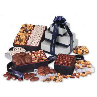 Silver & Navy Five Favorites Tower