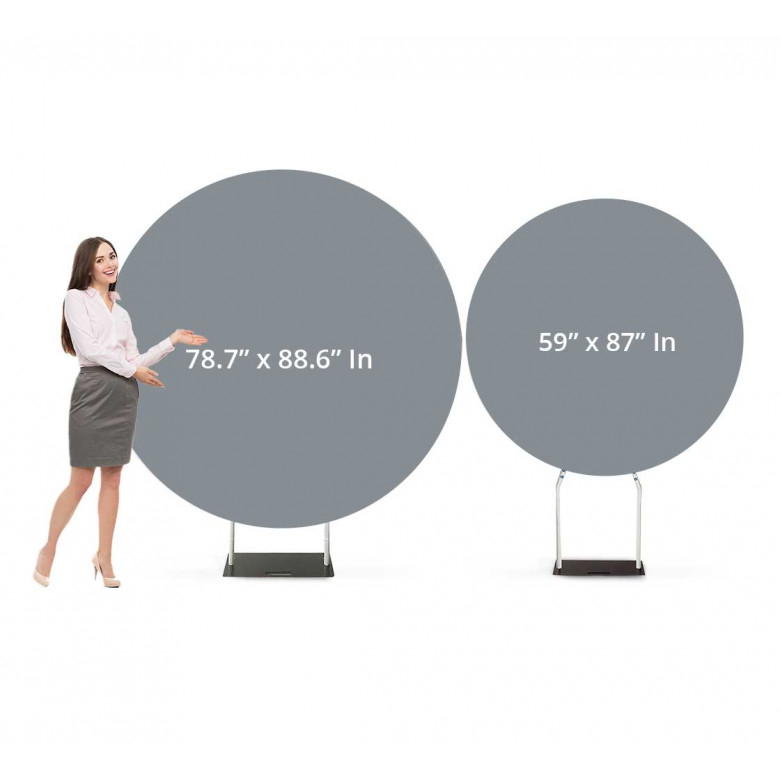 Round Shaped Backdrop