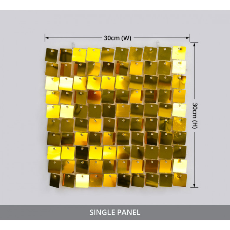 Shimmer Panel - Gold