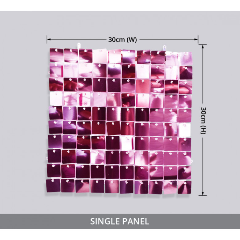 Shimmer Panel - Rose Gold