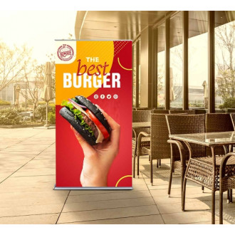 Silverstep 36'' Retractable Banner Stand