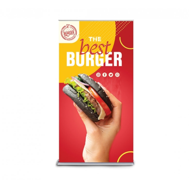 Silverstep 36'' Retractable Banner Stand