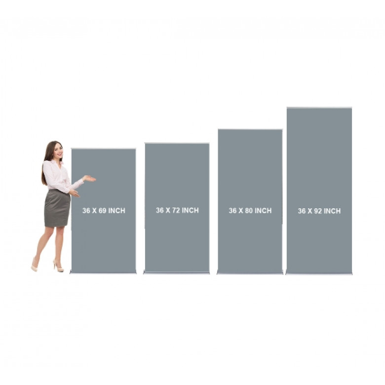 Silverstep 36'' Retractable Banner Stand