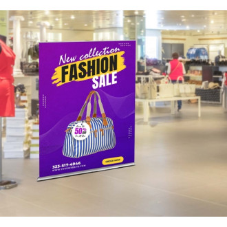 Silverstep 60'' Retractable Banner Stand
