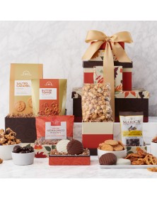 Fall Flavors Gift Tower