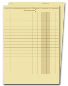 Ledger Folders accounting forms, accounting ledger sheets, accounting forms for small business