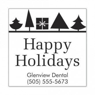 Holiday Trees Design Insert