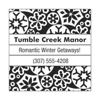 Snowflakes Design Stamp