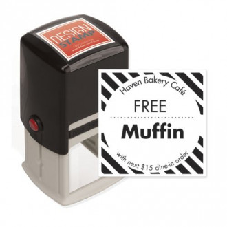 Daring Stripes Design Stamp