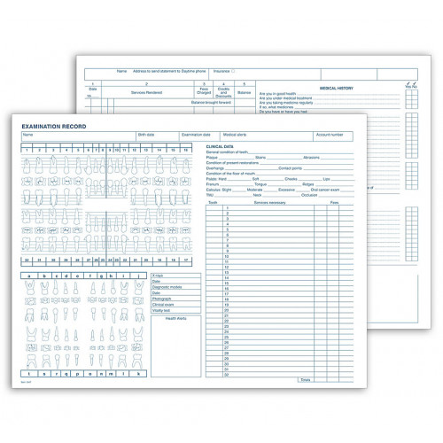 Dental Exam Record General Dental Exam Record General