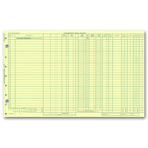 General Data Entry Journal 