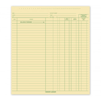 Vendor Ledger
