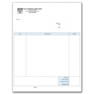 Laser Professional Invoice