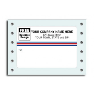 Small Continuous Mailing Labels