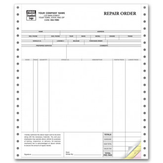 Repair Orders, Continuous, Classic