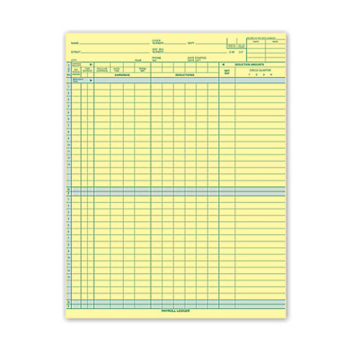 Topwrite Payroll Ledger 
