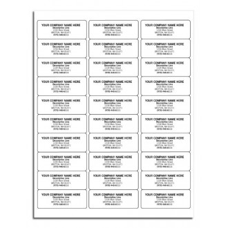 Color Logo Mailing Labels