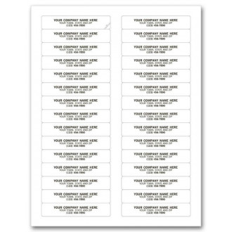 Folder Printing Labels