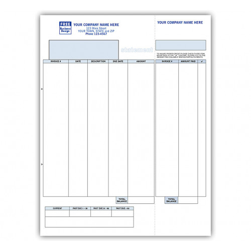 Laser/Inkjet Statement Laser/Inkjet Statement