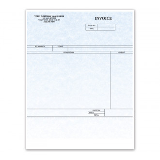 Laser Invoice Parchment